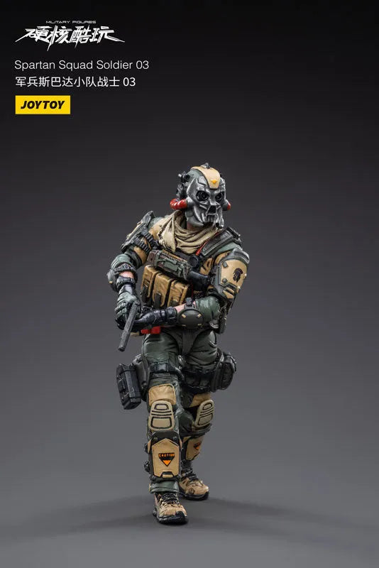 1/18 Hardcore Coldplay Spartan Squad Soldier 03ㅤ – JOYTOY – ActionFigureBrasil