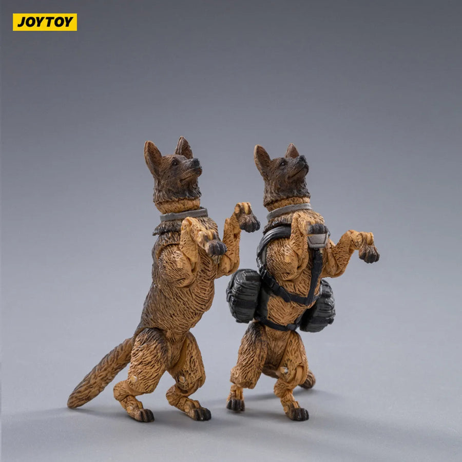 1/18 Military Dogs 2-Packㅤ – JOYTOY – ActionFigureBrasil
