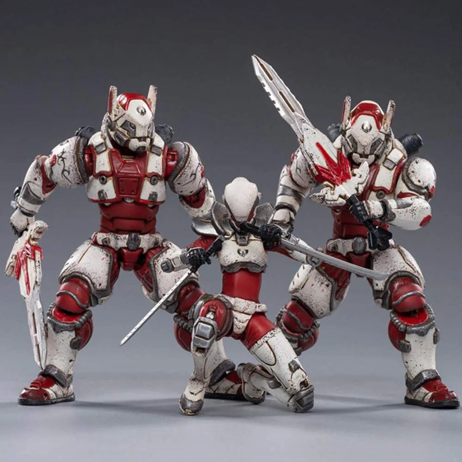 1/18 Saluk White Flame Legion 3pkㅤ – JOYTOY – ActionFigureBrasil