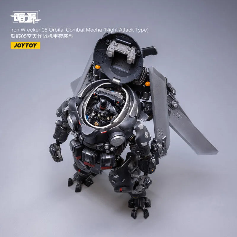 1/25 SOURCE Iron Wrecker 05 Orbital Combat Mecha (Night Attack Type)ㅤ – JOYTOY – ActionFigureBrasil