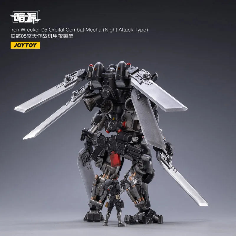 1/25 SOURCE Iron Wrecker 05 Orbital Combat Mecha (Night Attack Type)ㅤ – JOYTOY – ActionFigureBrasil