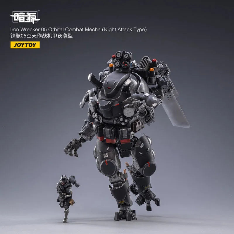 1/25 SOURCE Iron Wrecker 05 Orbital Combat Mecha (Night Attack Type)ㅤ – JOYTOY – ActionFigureBrasil
