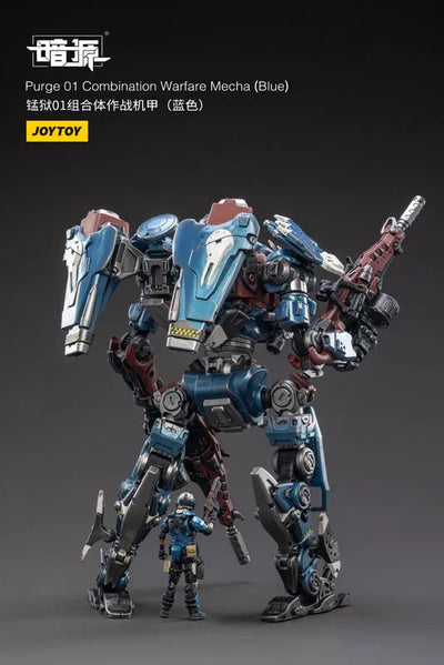 1/25 SOURCE Part 01 Combination Warfare Mecha Blueㅤ – JOYTOY – ActionFigureBrasil