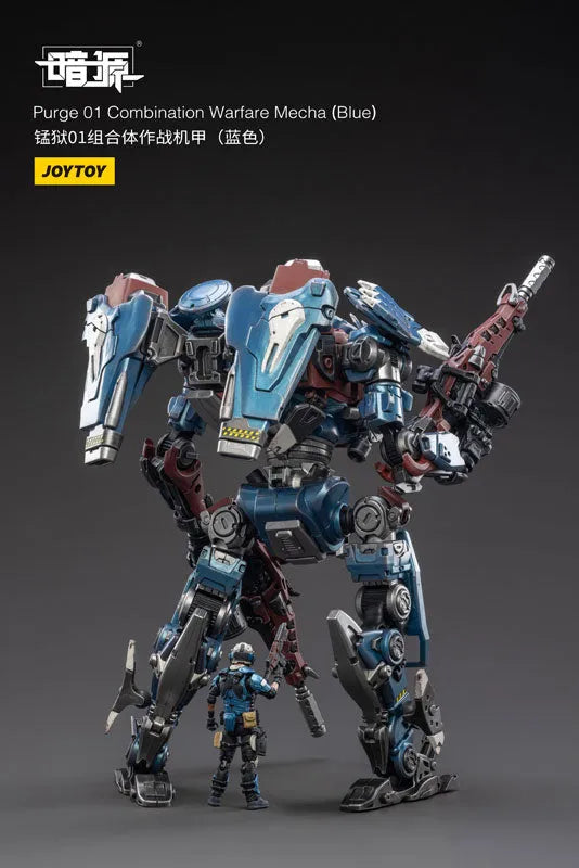 1/25 SOURCE Part 01 Combination Warfare Mecha Blueㅤ – JOYTOY – ActionFigure Brasil
