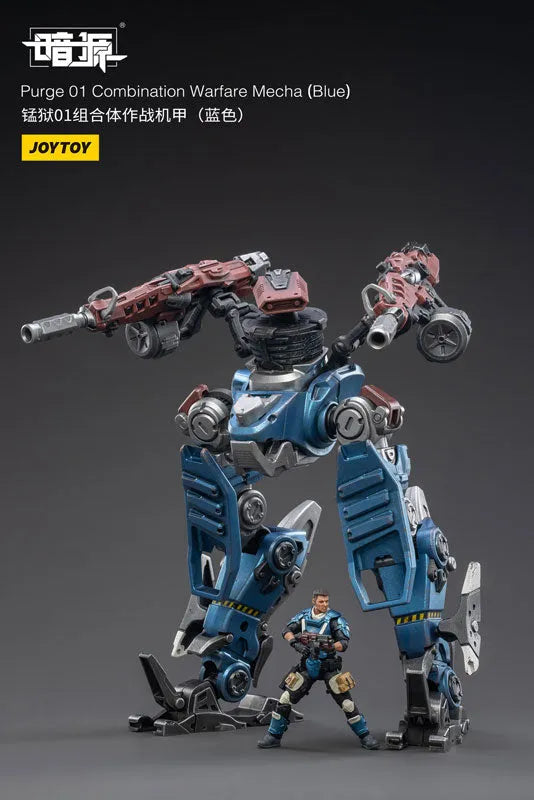 1/25 SOURCE Part 01 Combination Warfare Mecha Blueㅤ – JOYTOY – ActionFigureBrasil