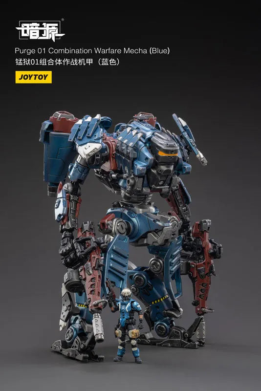 1/25 SOURCE Part 01 Combination Warfare Mecha Blueㅤ – JOYTOY – ActionFigureBrasil