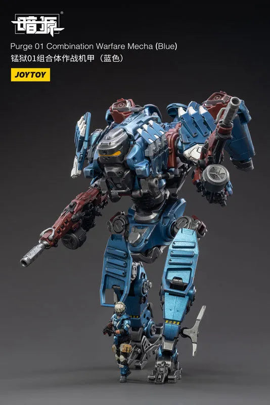 1/25 SOURCE Part 01 Combination Warfare Mecha Blueㅤ – JOYTOY – ActionFigure Brasil