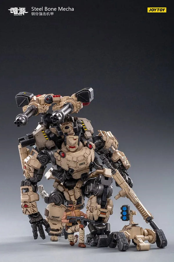 1/25 Steel Bone Classic Armor Mecha Sand Colorㅤ – JOYTOY – ActionFigureBrasil