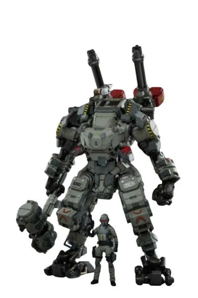 1/25 Steel Bone H02 Firepower Mecha (Gray Green)ㅤ – JOYTOY – ActionFigure Brasil