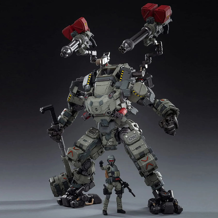 1/25 Steel Bone H02 Firepower Mecha (Gray Green)ㅤ – JOYTOY – ActionFigure Brasil