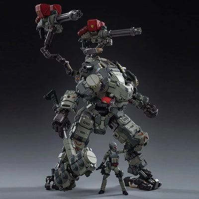1/25 Steel Bone H02 Firepower Mecha (Gray Green)ㅤ – JOYTOY – ActionFigureBrasil — ambientada