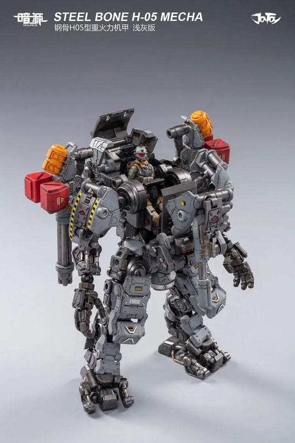 1/25 Steel Bone H05 Heavy Firepower Mecha Grayㅤ – JOYTOY – ActionFigureBrasil