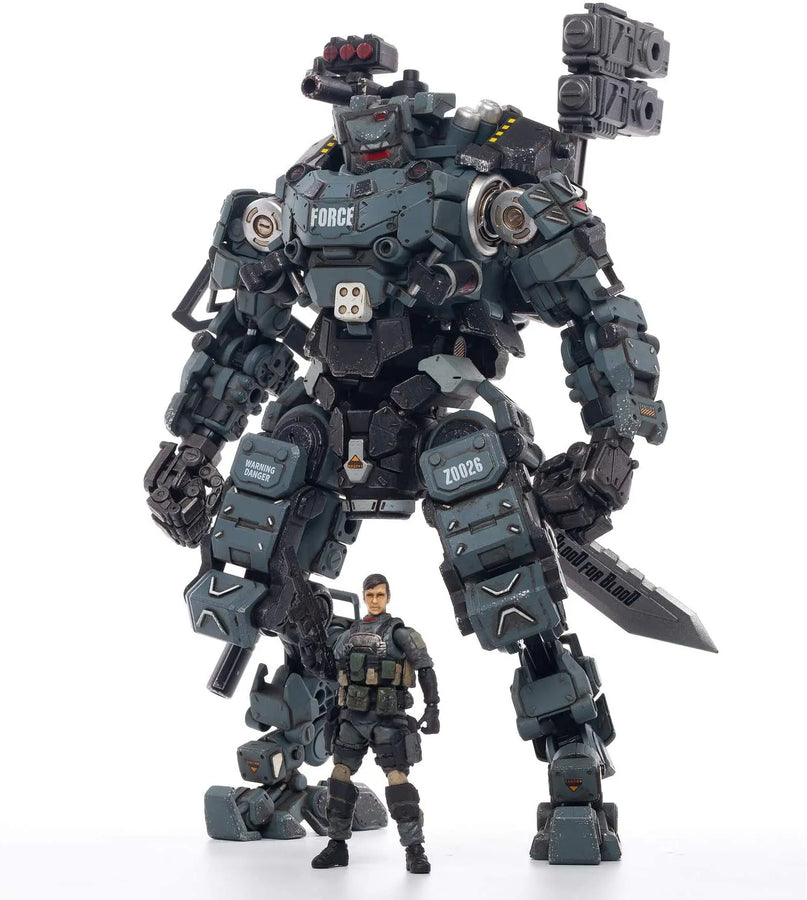 1/25 Steel Bone Steel Bone Classic Armor Mecha Grayㅤ – JOYTOY – ActionFigure Brasil