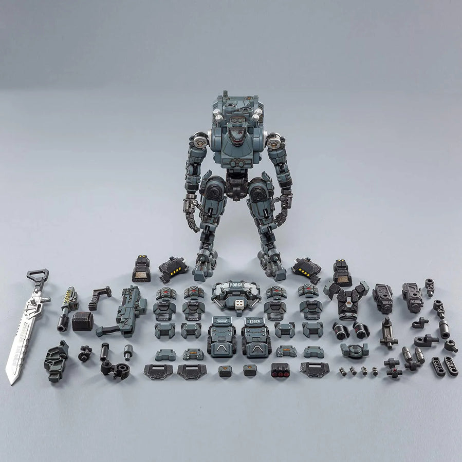 1/25 Steel Bone Steel Bone Classic Armor Mecha Grayㅤ – JOYTOY – ActionFigure Brasil