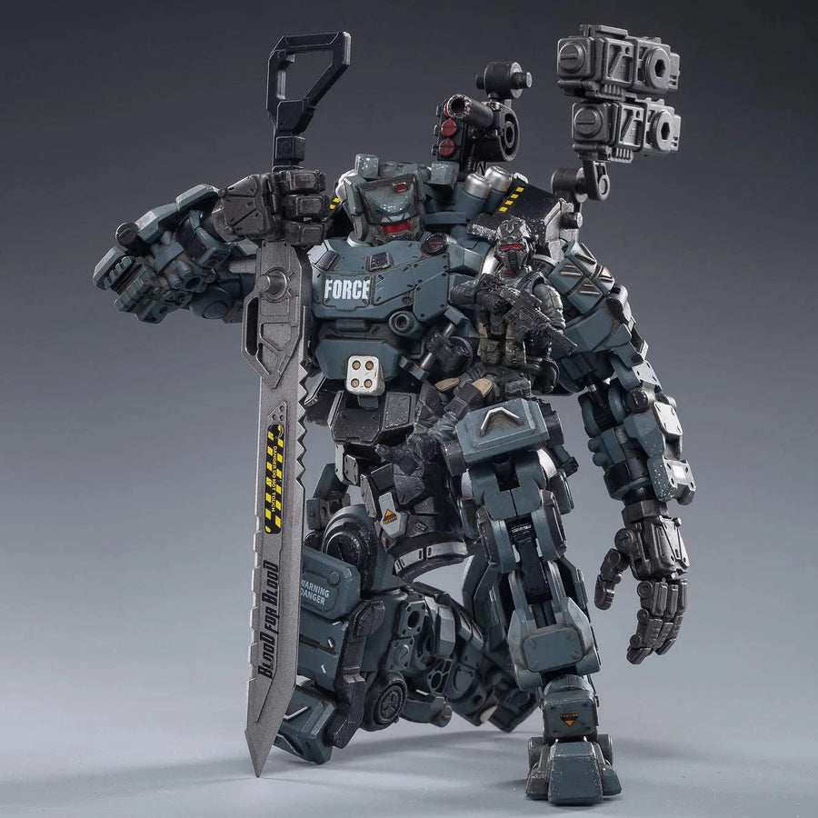 1/25 Steel Bone Steel Bone Classic Armor Mecha Grayㅤ – JOYTOY – ActionFigure Brasil