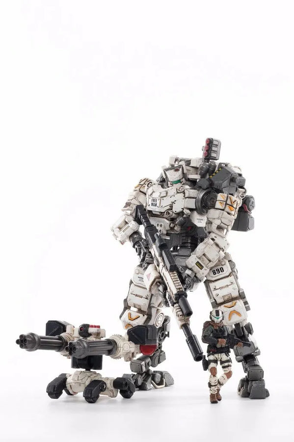 1/25 Steel Bone Steel Bone Classic Armor Mecha Whiteㅤ – JOYTOY – ActionFigure Brasil