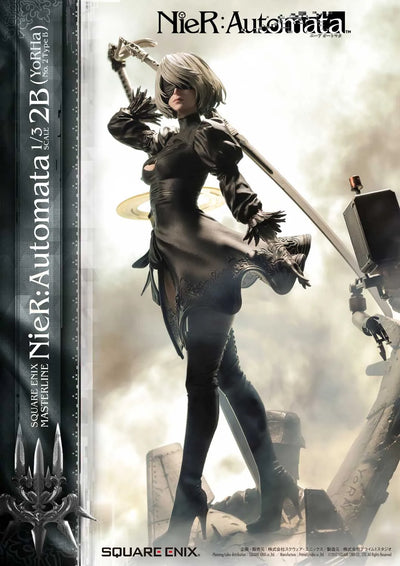 1/3 Scale - 2B (YoRHa No.2 Type B) (Regular Version) NieR:Automata – Prime1Studio – ActionFigure Brasil