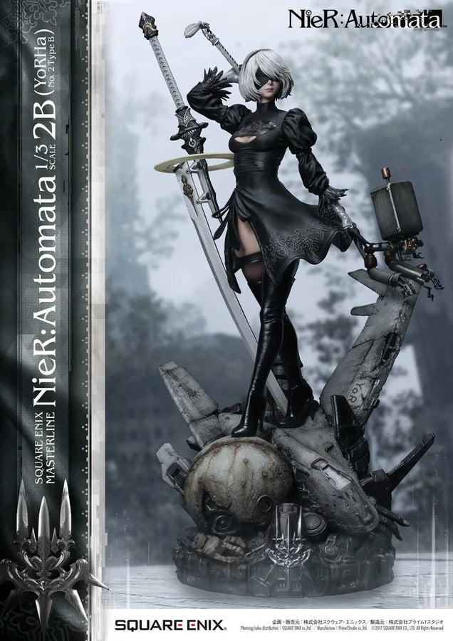 1/3 Scale - 2B (YoRHa No.2 Type B) (Regular Version) NieR:Automata – Prime1Studio – ActionFigure Brasil