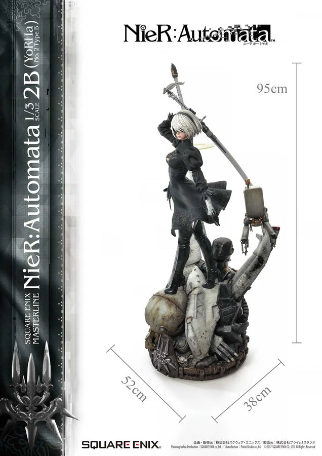 1/3 Scale - 2B (YoRHa No.2 Type B) (Regular Version) NieR:Automata – Prime1Studio – ActionFigure Brasil