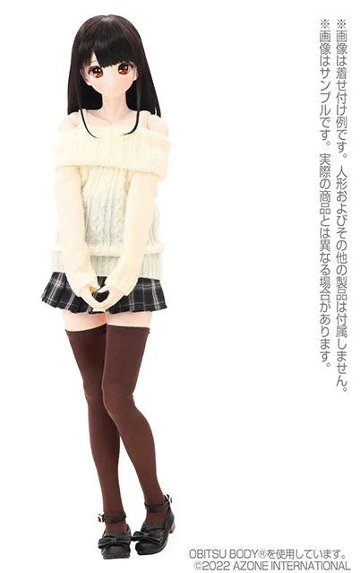 1/3 Scale AZO2 Knee-high Socks Brown (DOLL ACCESSORY)ㅤ – Azone International – ActionFigureBrasil