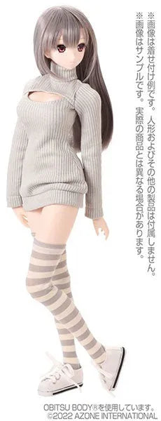 1/3 Scale AZO2 Turtleneck One-piece Dress Gray (DOLL ACCESSORY)ㅤ – Azone – ActionFigureBrasil