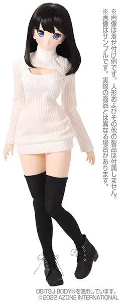 1/3 Scale AZO2 Turtleneck One-piece Dress White (DOLL ACCESSORY)ㅤ – Azone International – ActionFigureBrasil