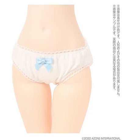 1/3 Scale's 45 Ribbon Lace Panties Pastel Blue x White (DOLL ACCESSORY)ㅤ – Azone International – ActionFigureBrasil