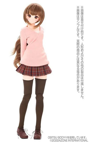1/3 Scale's AZO2 Checkbox Pleated Skirt Red Checker (DOLL ACCESSORY)ㅤ – Azone – ActionFigureBrasil