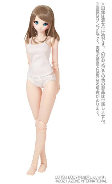 1/3 Scale's AZO2 Kina Kazuharu School Uniform Collection "Kazuharu High School Camisole" White (DOLL ACCESSORY)ㅤ – Azone – ActionFigureBrasil