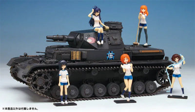 1/35 Girls und Panzer Ankou Team Figure Set Osouji Version desu! Unpainted Kit(Tentative Pre-order)ㅤ – Platz Hobby – ActionFigure Brasil — acessórios