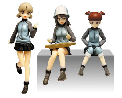 1/35 Girls und Panzer the Movie - Keizoku High School Figure Set Unpainted Kitㅤ – Platz Hobby – ActionFigure Brasil