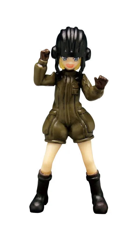 1/35 Girls und Panzer the Movie - Pravda High School Katyusha & Klara Figure Set Unpainted Kitㅤ – Platz Hobby – ActionFigure Brasil