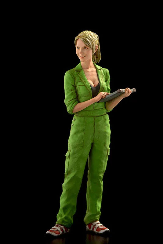 1/35 Ma.K. Female Mechanic (B) Martina Technician pianissimo *Pink Molding Color Assembly Kitㅤ – Brick Works – ActionFigure Brasil