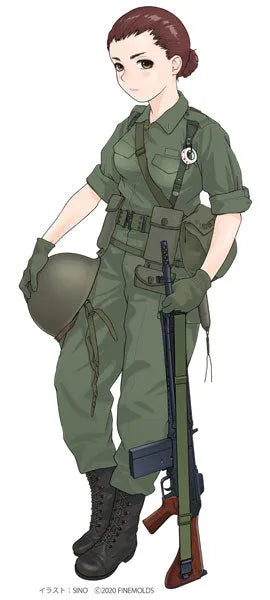 1/35 Rekisou Wotome Himeko w/Type 73 Small Size Truck Plastic Modelㅤ – Fine Molds – ActionFigure Brasil