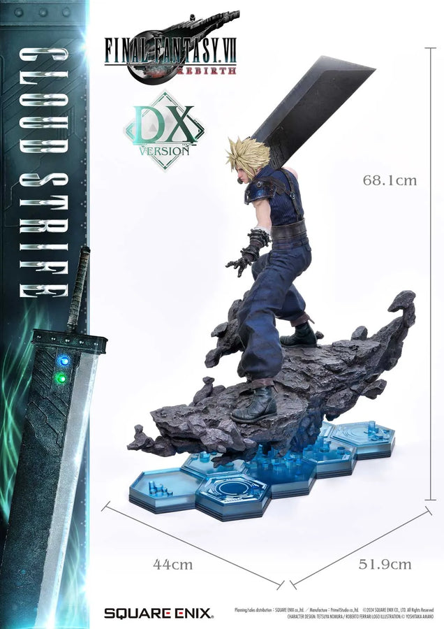 1/4 Scale - CLOUD STRIFE (Deluxe Version) FINAL FANTASY VII REBIRTH – Prime1Studio – ActionFigure Brasil