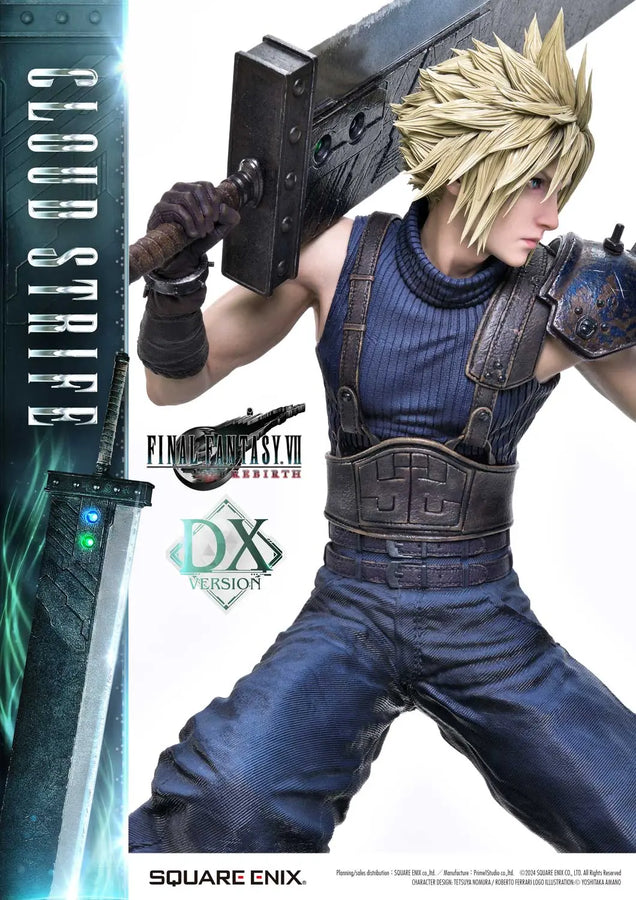 1/4 Scale - CLOUD STRIFE (Deluxe Version) FINAL FANTASY VII REBIRTH – Prime1Studio – ActionFigure Brasil