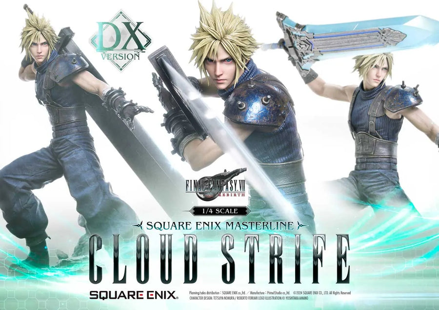 1/4 Scale - CLOUD STRIFE (Deluxe Version) FINAL FANTASY VII REBIRTH – Prime1Studio – ActionFigure Brasil