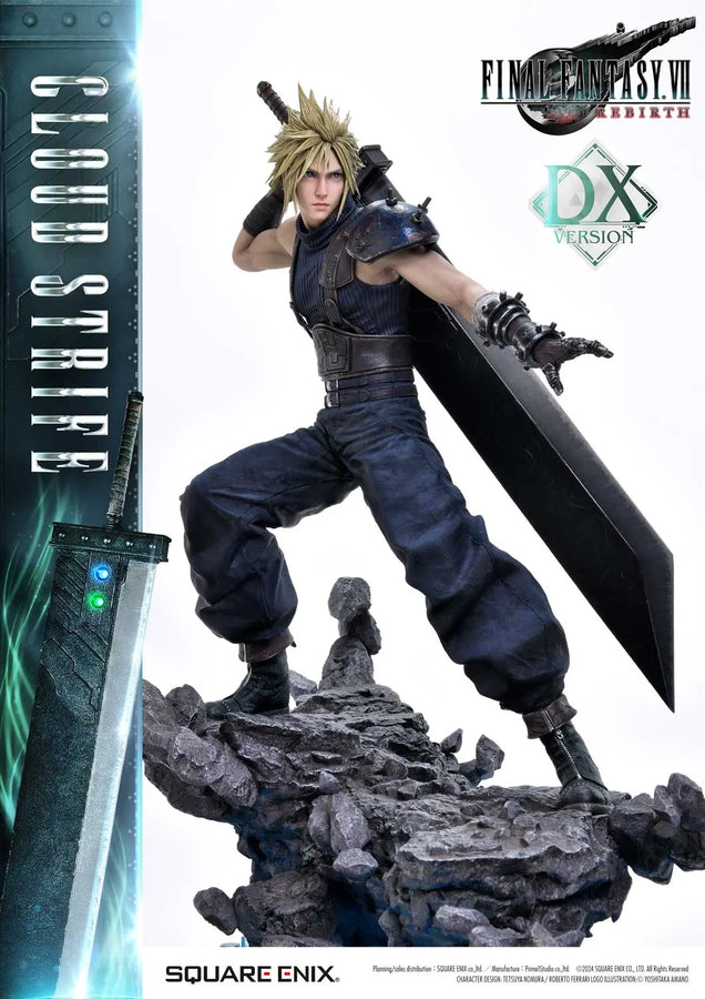 1/4 Scale - CLOUD STRIFE (Deluxe Version) FINAL FANTASY VII REBIRTH – Prime1Studio – ActionFigure Brasil