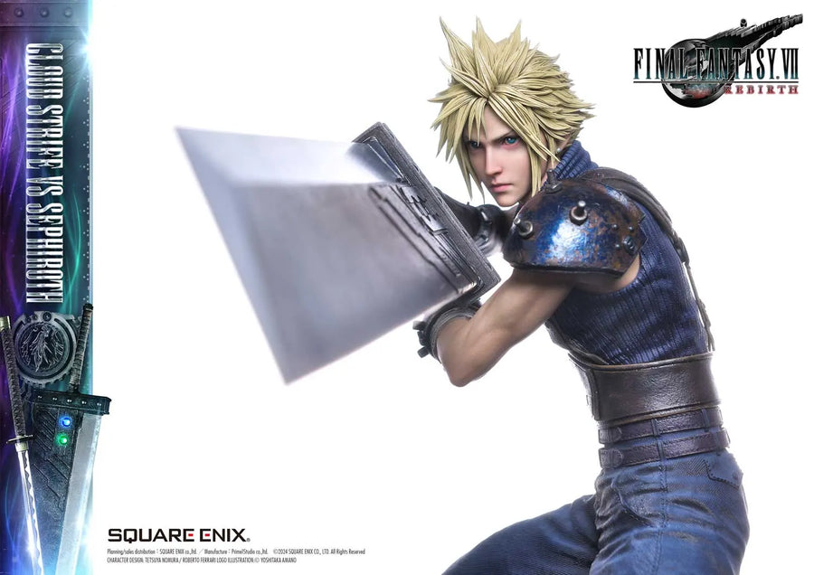 1/4 Scale - CLOUD STRIFE vs SEPHIROTH (Regular Version) FINAL FANTASY VII REBIRTH – Prime1Studio – ActionFigure Brasil