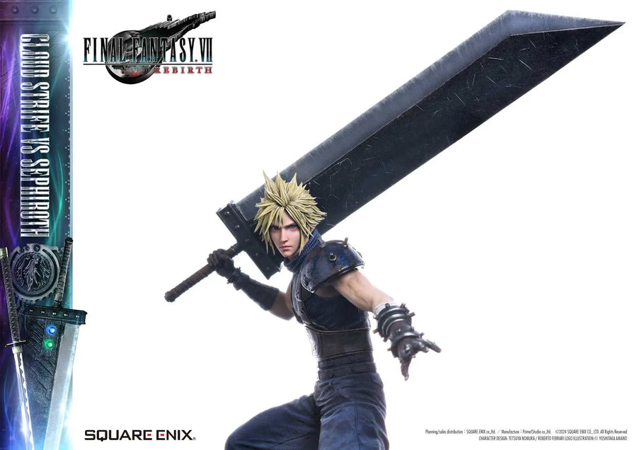 1/4 Scale - CLOUD STRIFE vs SEPHIROTH (Regular Version) FINAL FANTASY VII REBIRTH – Prime1Studio – ActionFigure Brasil