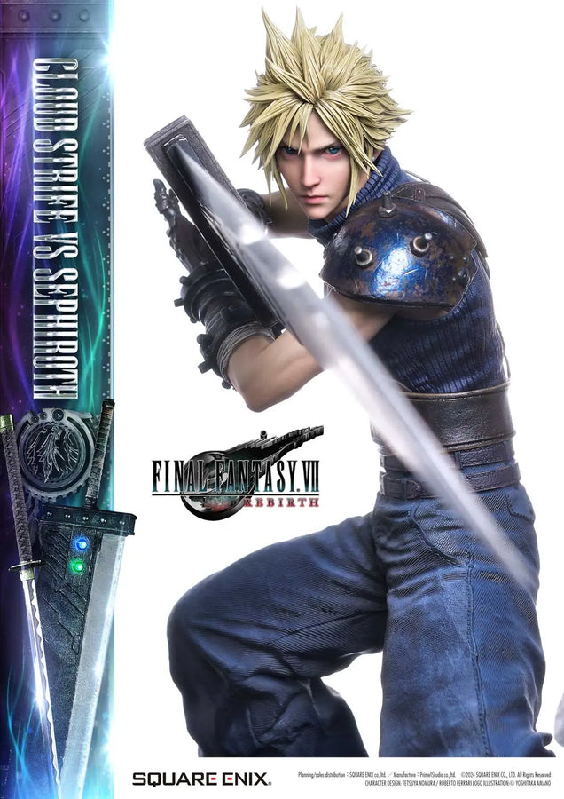 1/4 Scale - CLOUD STRIFE vs SEPHIROTH (Regular Version) FINAL FANTASY VII REBIRTH – Prime1Studio – ActionFigure Brasil