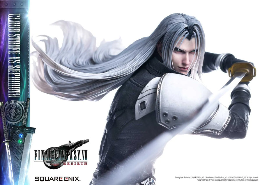1/4 Scale - CLOUD STRIFE vs SEPHIROTH (Regular Version) FINAL FANTASY VII REBIRTH – Prime1Studio – ActionFigure Brasil