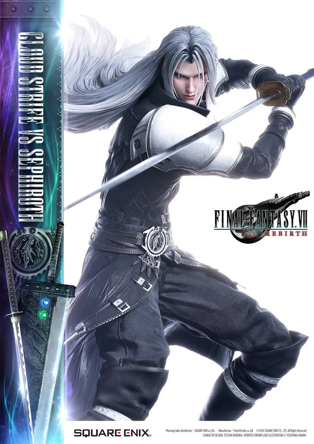 1/4 Scale - CLOUD STRIFE vs SEPHIROTH (Regular Version) FINAL FANTASY VII REBIRTH – Prime1Studio – ActionFigure Brasil