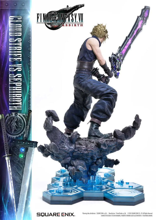 1/4 Scale - CLOUD STRIFE vs SEPHIROTH (Regular Version) FINAL FANTASY VII REBIRTH – Prime1Studio – ActionFigure Brasil