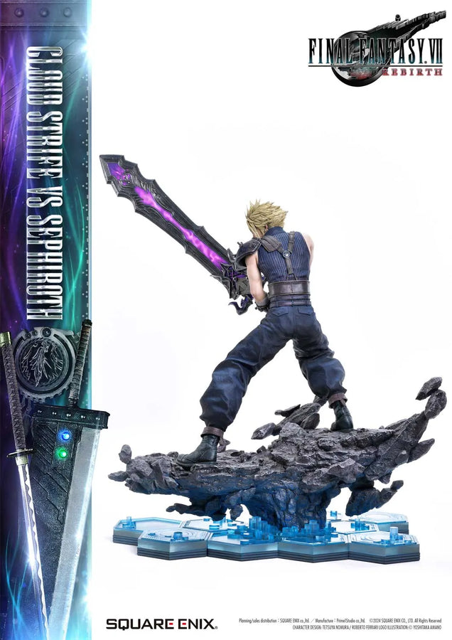 1/4 Scale - CLOUD STRIFE vs SEPHIROTH (Regular Version) FINAL FANTASY VII REBIRTH – Prime1Studio – ActionFigure Brasil