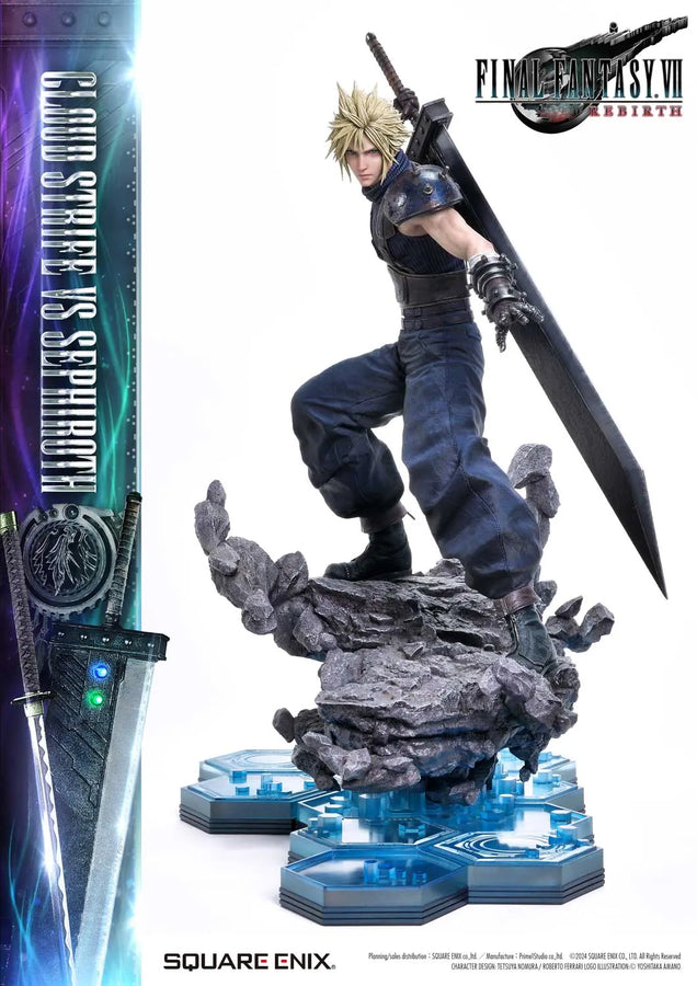 1/4 Scale - CLOUD STRIFE vs SEPHIROTH (Regular Version) FINAL FANTASY VII REBIRTH – Prime1Studio – ActionFigure Brasil