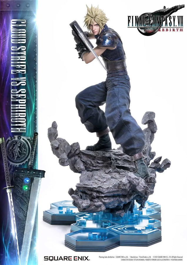 1/4 Scale - CLOUD STRIFE vs SEPHIROTH (Regular Version) FINAL FANTASY VII REBIRTH – Prime1Studio – ActionFigure Brasil
