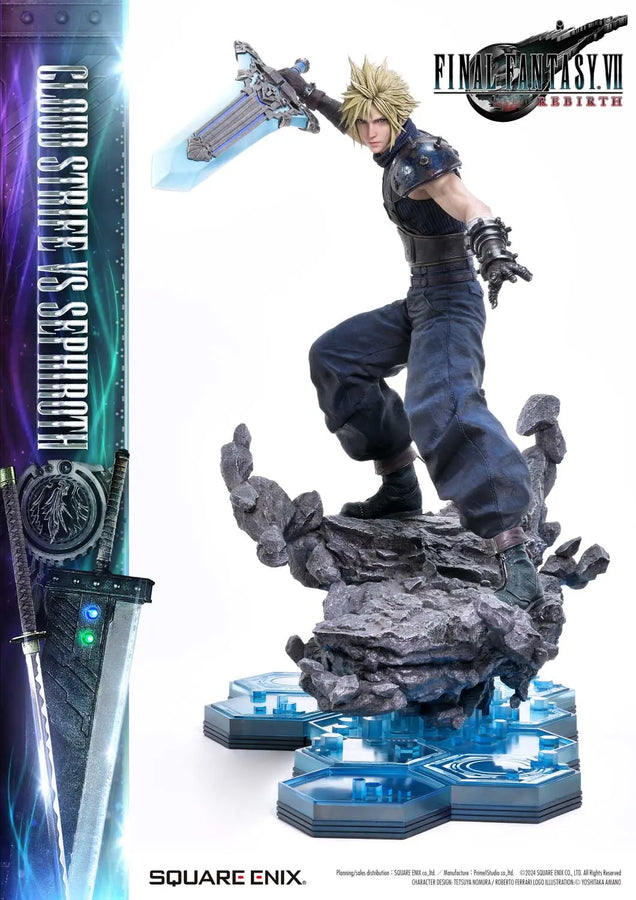 1/4 Scale - CLOUD STRIFE vs SEPHIROTH (Regular Version) FINAL FANTASY VII REBIRTH – Prime1Studio – ActionFigure Brasil