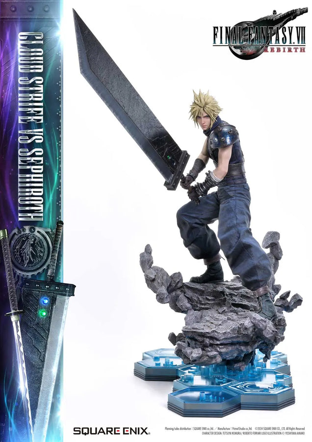 1/4 Scale - CLOUD STRIFE vs SEPHIROTH (Regular Version) FINAL FANTASY VII REBIRTH – Prime1Studio – ActionFigure Brasil