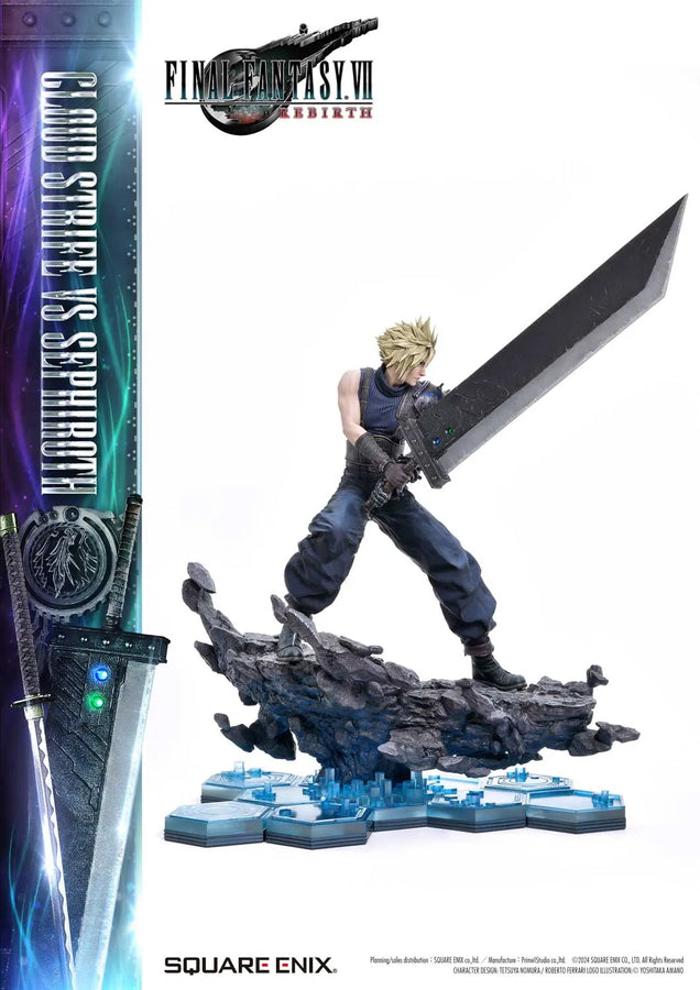 1/4 Scale - CLOUD STRIFE vs SEPHIROTH (Regular Version) FINAL FANTASY VII REBIRTH – Prime1Studio – ActionFigure Brasil